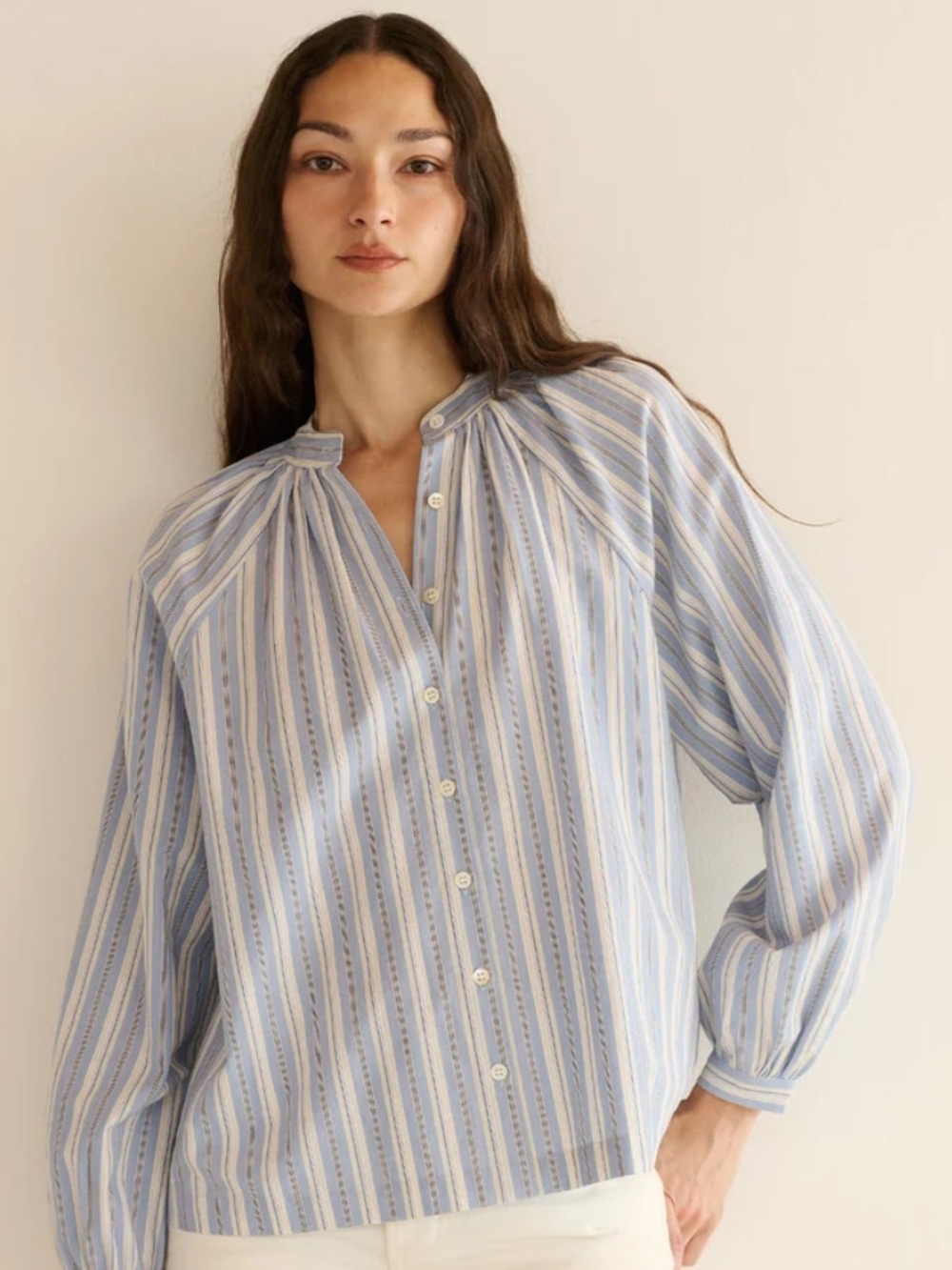 Doen JULIENNE TOP -- LOIRET STRIPE